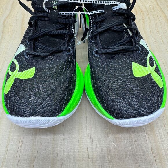 NEW Under Armour Flow Velociti Elite 2 Black Green Running sz 12 3027205-005 main image 6